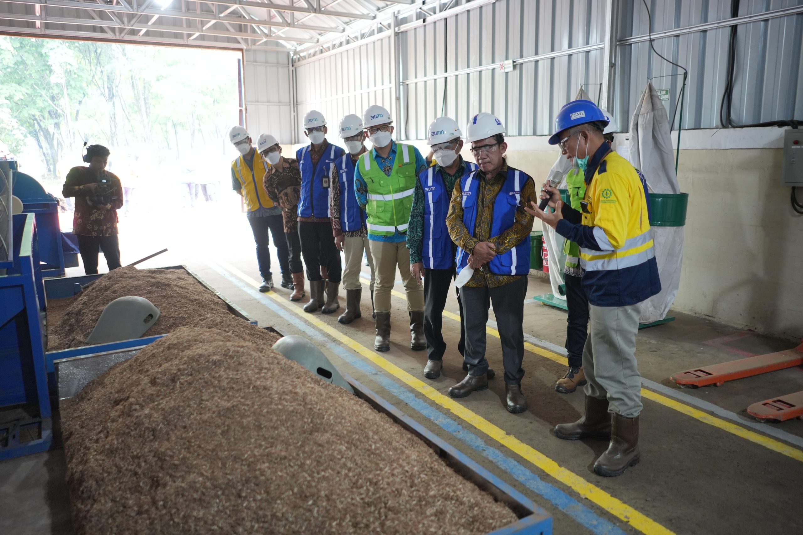 Kembangkan Biomassa dari Kaliandra Merah, PTBA Bangun Pilot Plant Wood Pellet