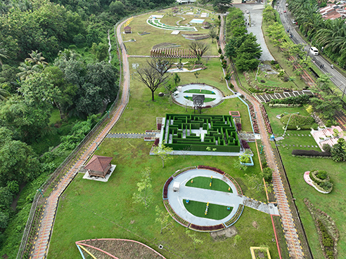 Bukit Asam (PTBA) Bangun Berangau Park, Ruang Terbuka Hijau untuk Masyarakat Tanjung Enim